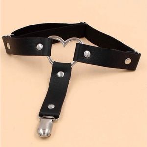 Thigh garter Emo gothic